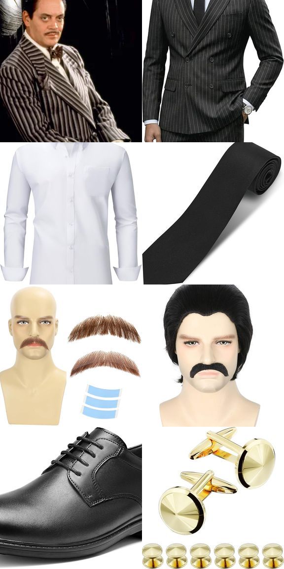 How to Dress like Gomez Addams