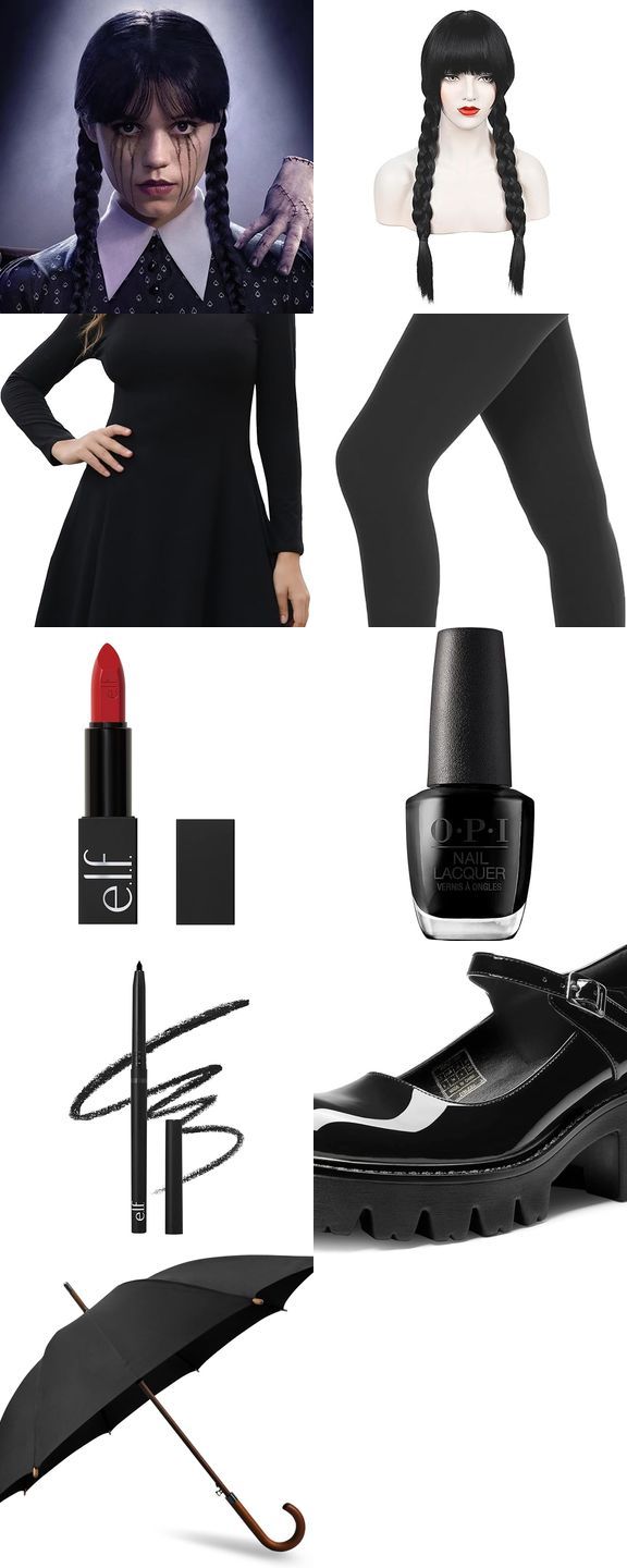 How to Dress like Wednesday Addams